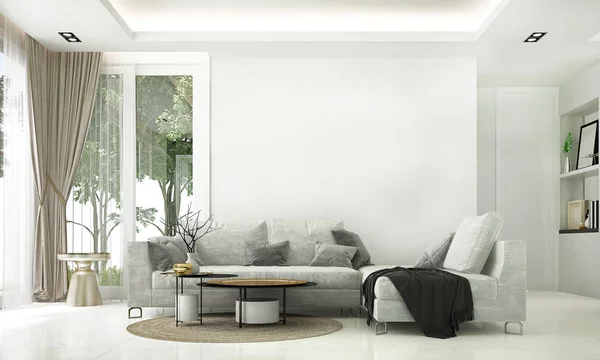 living room with soft white walls and a low-sheen matte paint finish by an interior painter in Germantown, MD.